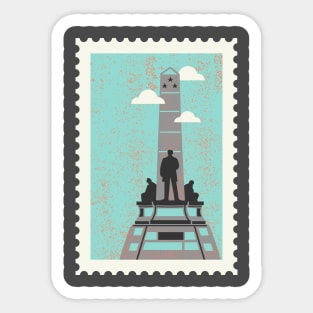 Rizal Monument Luneta Stamp Sticker